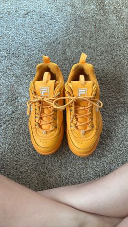 FILA Orange Shoes