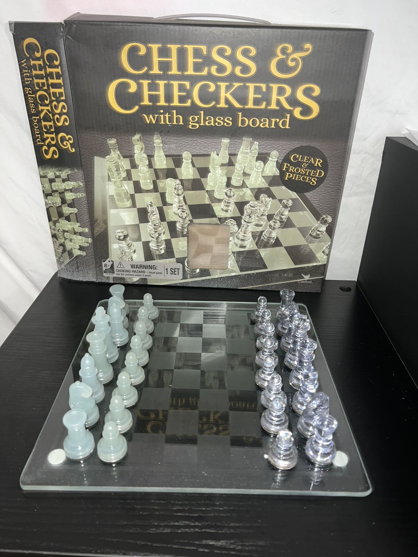 Glass Chess Board