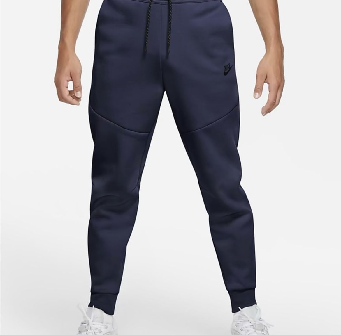Nike Tech Fleece Joggers Pants Sweats Navy Blue CU4495-410 Men's XXL 2XL