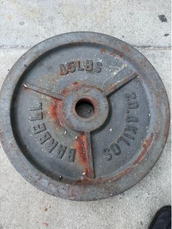 45 pound Olympic weight
