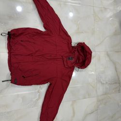 Eddie Bauer Men's Red Zipper Size XL