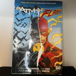 Batman / The Flash The Button Deluxe Edition New DC Comics HC Hardcover - Used