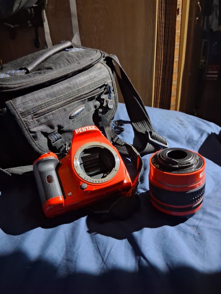 Pentax With Lens