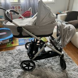 CYBEX DOUBLE STROLLER 