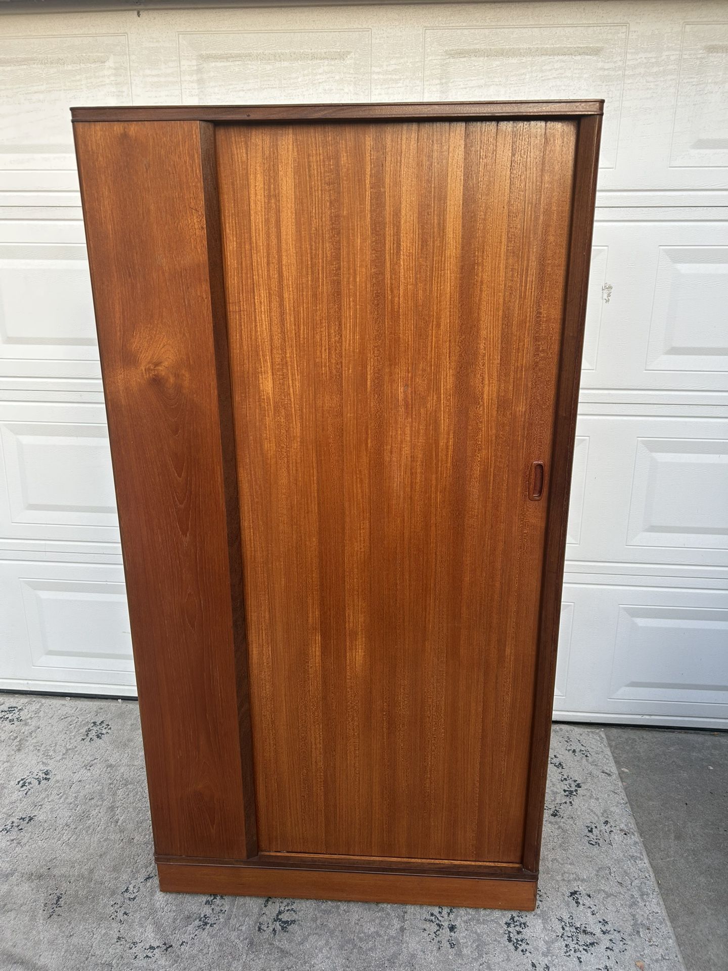 Mid Century Austinsuite Teak Tambour Wardrobe/Armoire(+more!)