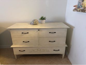 Cedar chest dresser