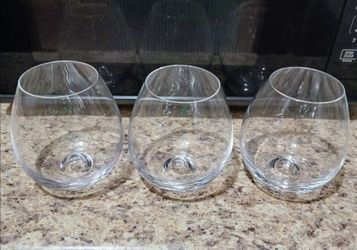 3 Wine Glasses