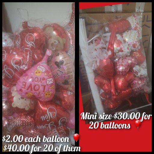 Valentine's Balloons ๐