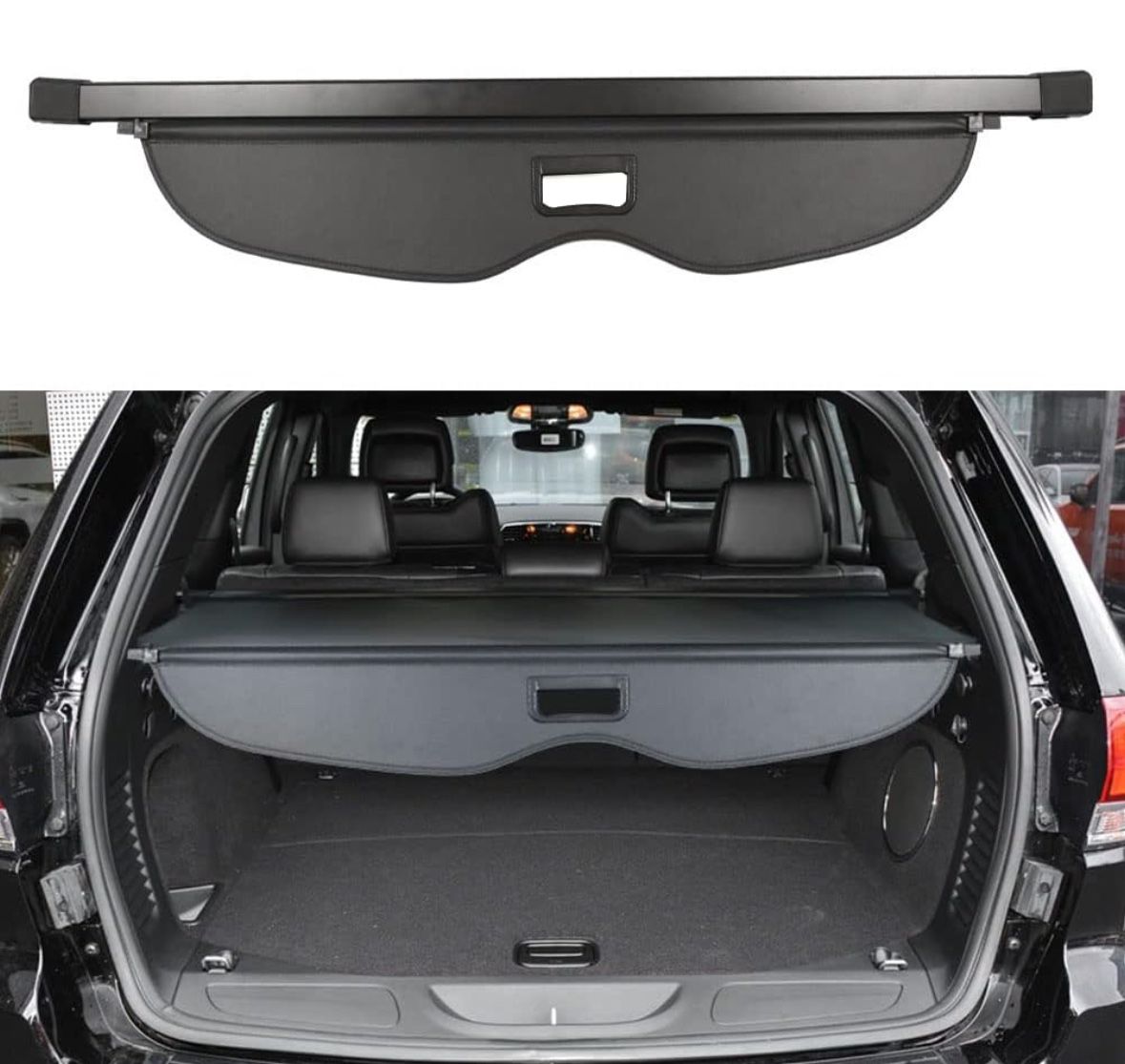 Jeep Grand Cherokee Trunk Cover Factory Style Black Retractable Trunk