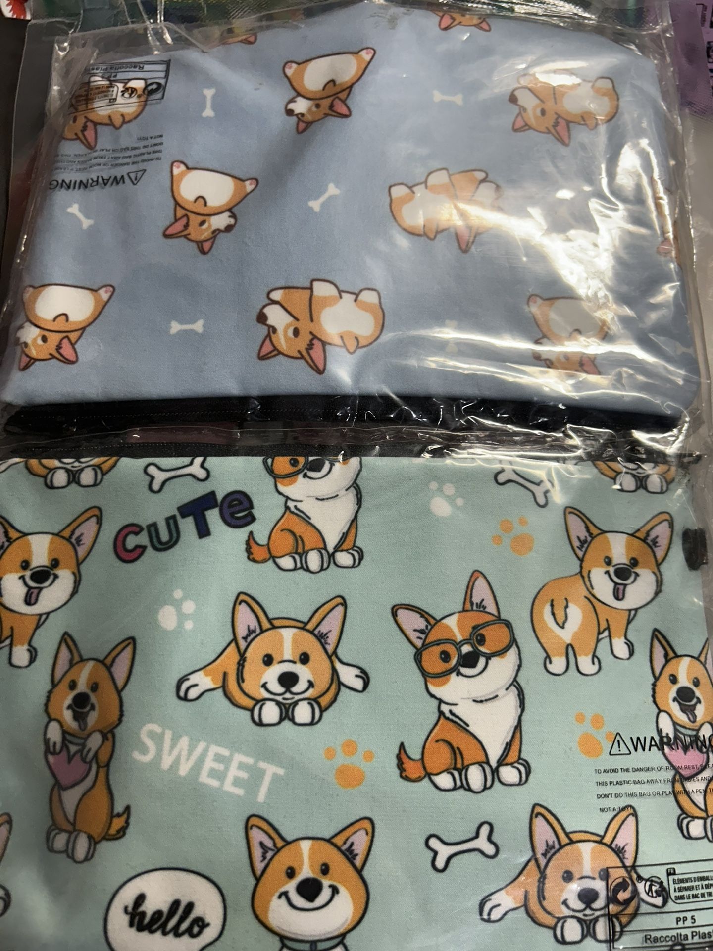 Corgis Makeup Bags- 3 Count