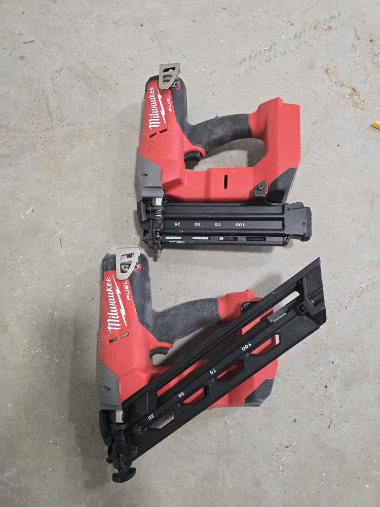 Milwaukee Fuel Nail Guns