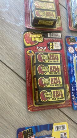 New Roll Caps - 1000 Shots Per Package. Over 9500 Total 