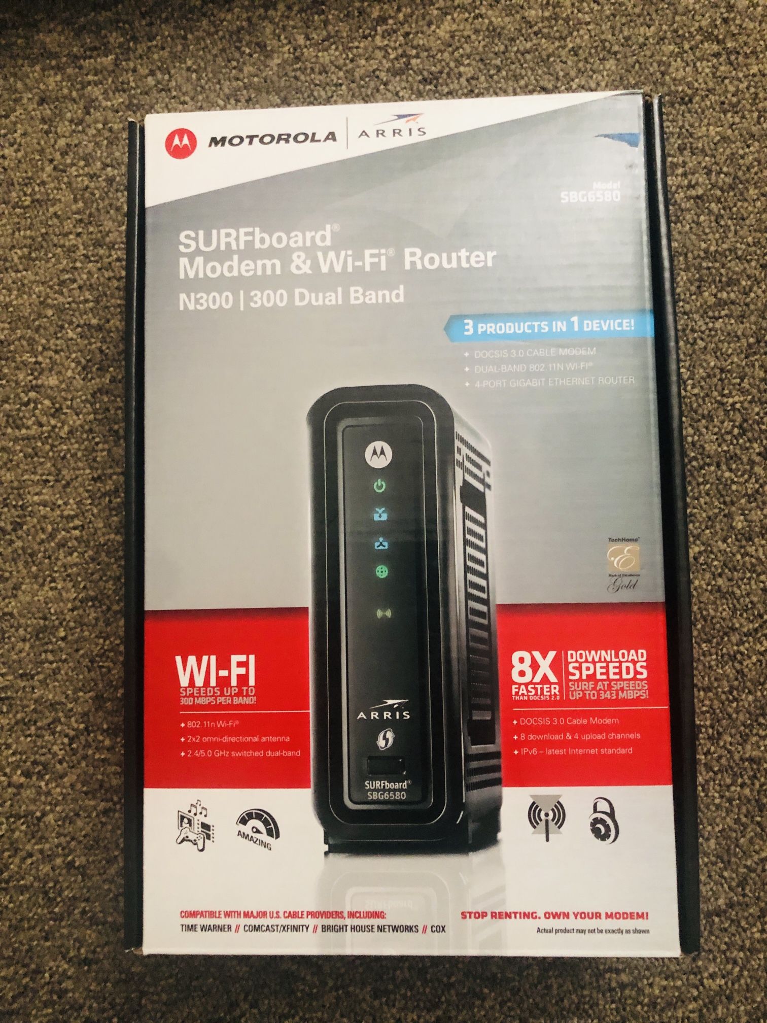 Motorola Surfboard Wifi Modem And Router N300