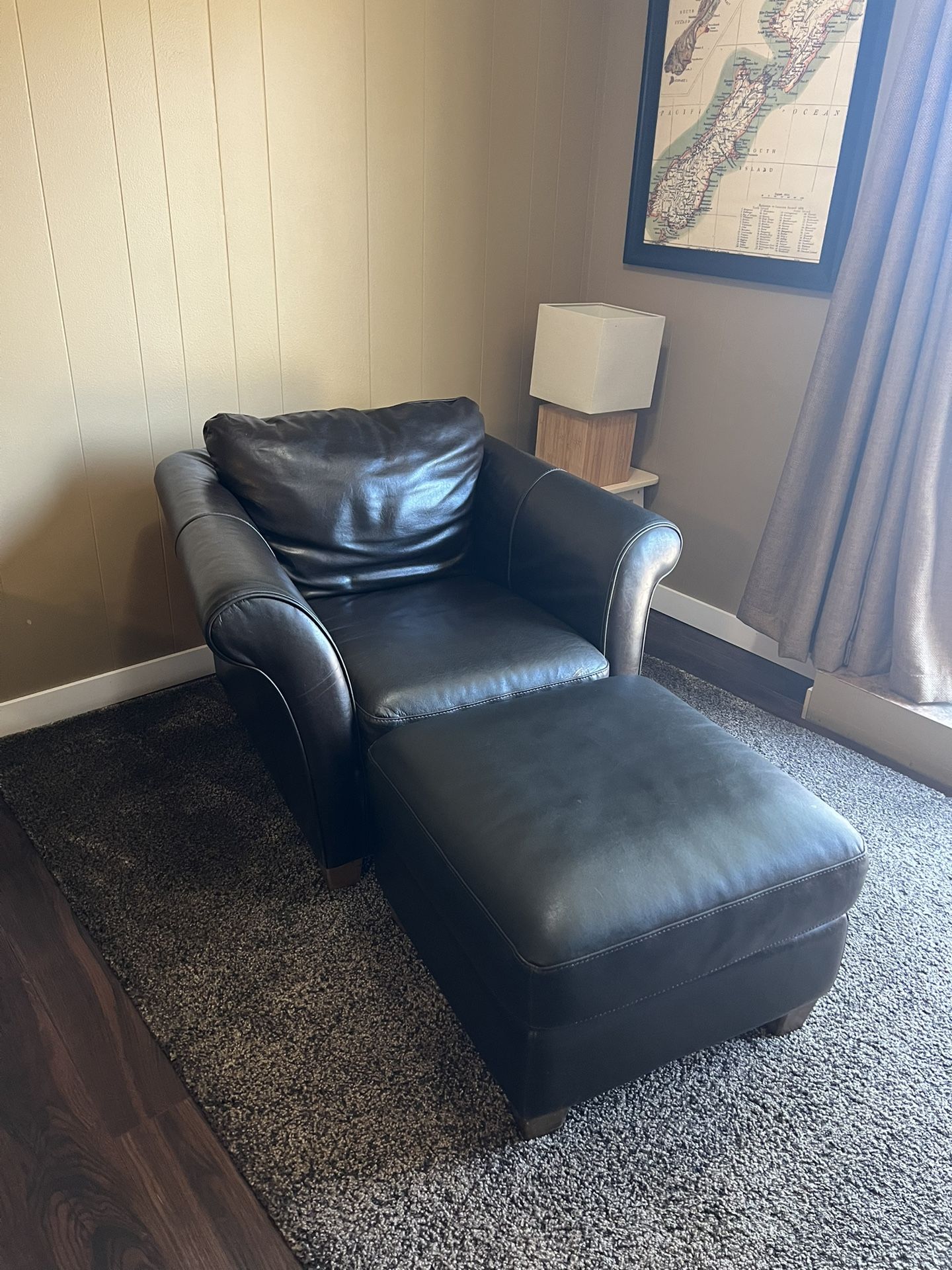 Macy’s Italsofa chair and ottoman