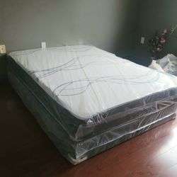 New FULL MATTRESS and BOX SPRING - 2PC