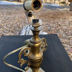 Antique Brass Lamp