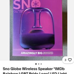 🎵 Brand New Snow Globe Base – Boost Bubble Music Display 🎁