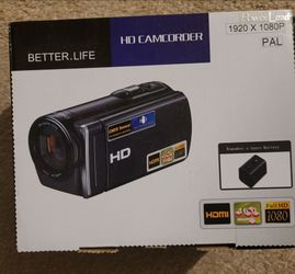 HD Camcorder, NEW Better Life