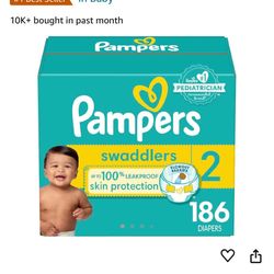 Pampers “Swaddlers” Size 2