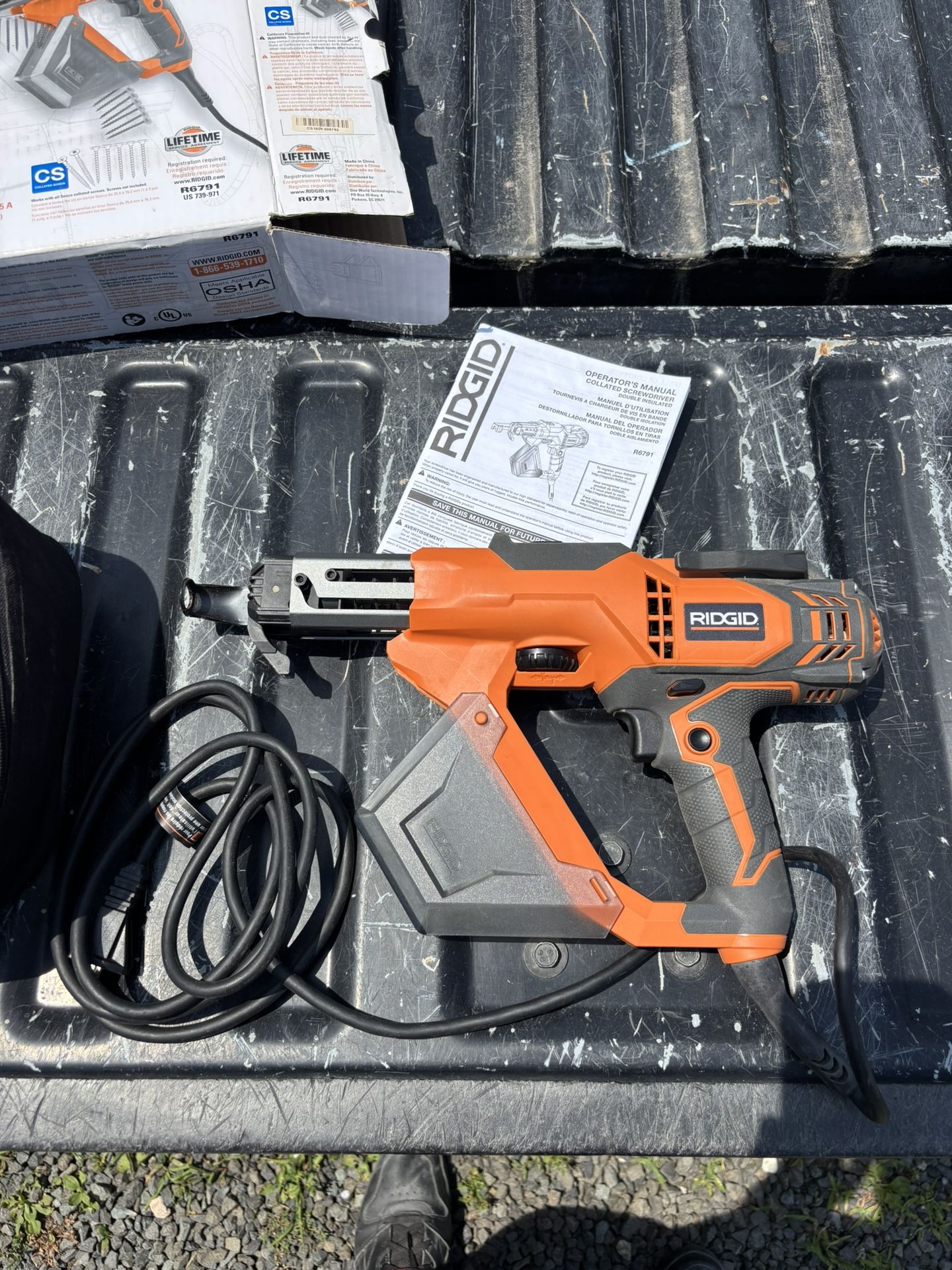 Rigid Drywall & Deck Collated Screw Gun 1”-3”
