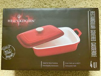 NEW IN BOX Four Quart Casserole Dish