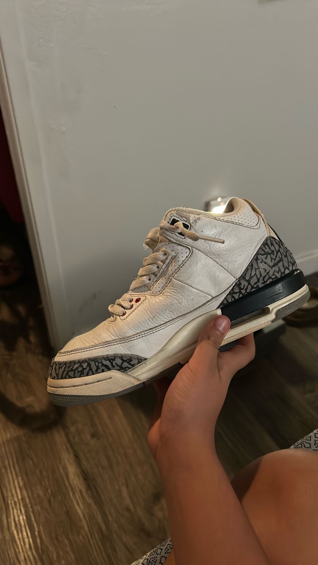 Jordan 3 White Cement