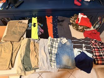 (21)Pc. SIZE 6/7 BOY CLOTHING BUNDLE PRICE IS FOR ALL