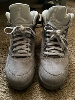 Wolf grey jordan 5s