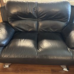 Leather Sofa.