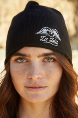 NWT La Isla Black Beanie