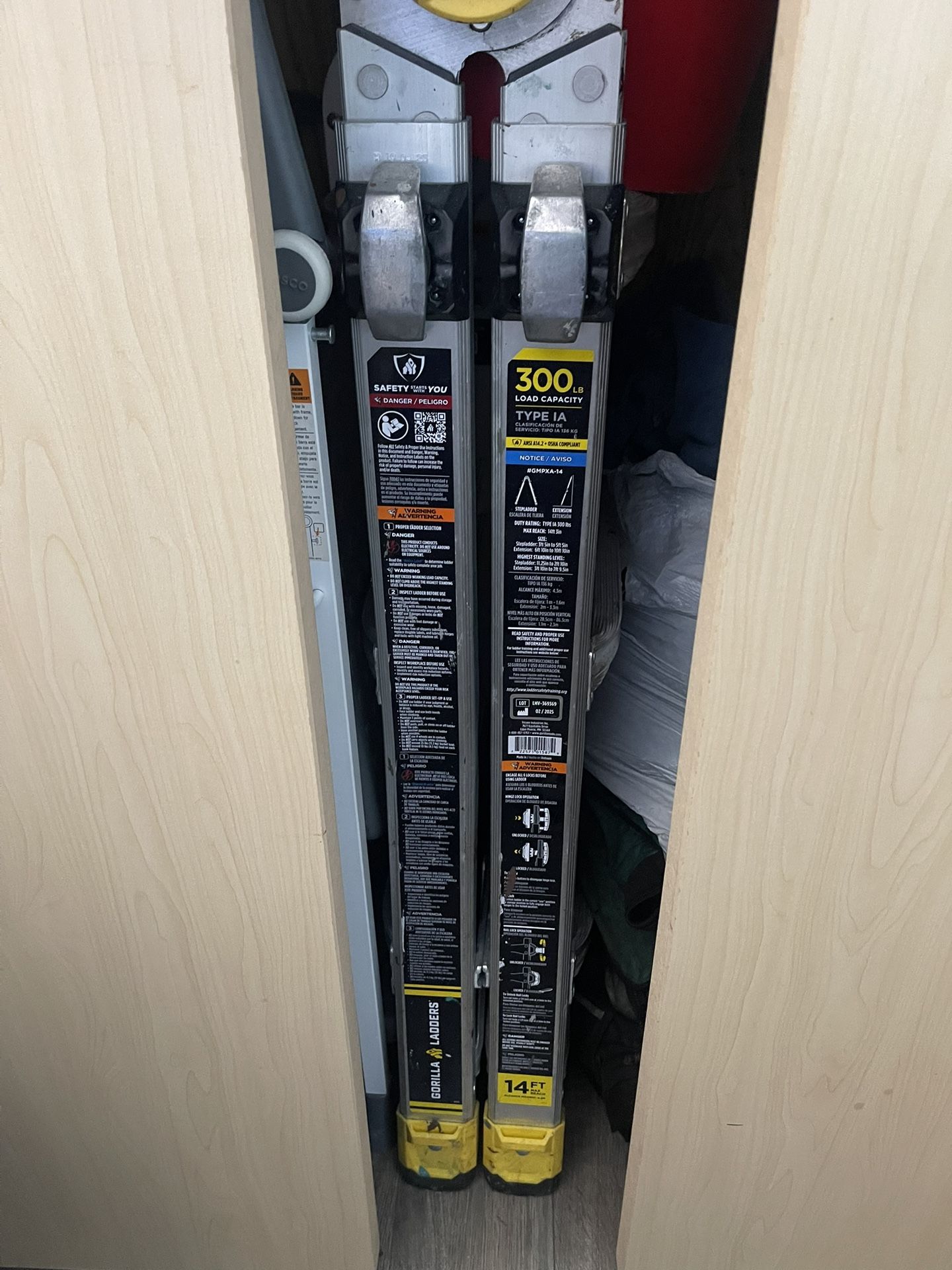 Gorilla Multi-Position Ladder — 14 ft | 300 lb Capacity | Type IA