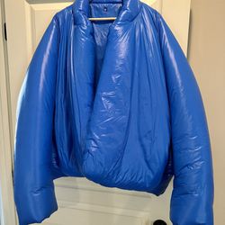   Gap x Yeezy Blue men’s  Puffer Jacket Coat Size L