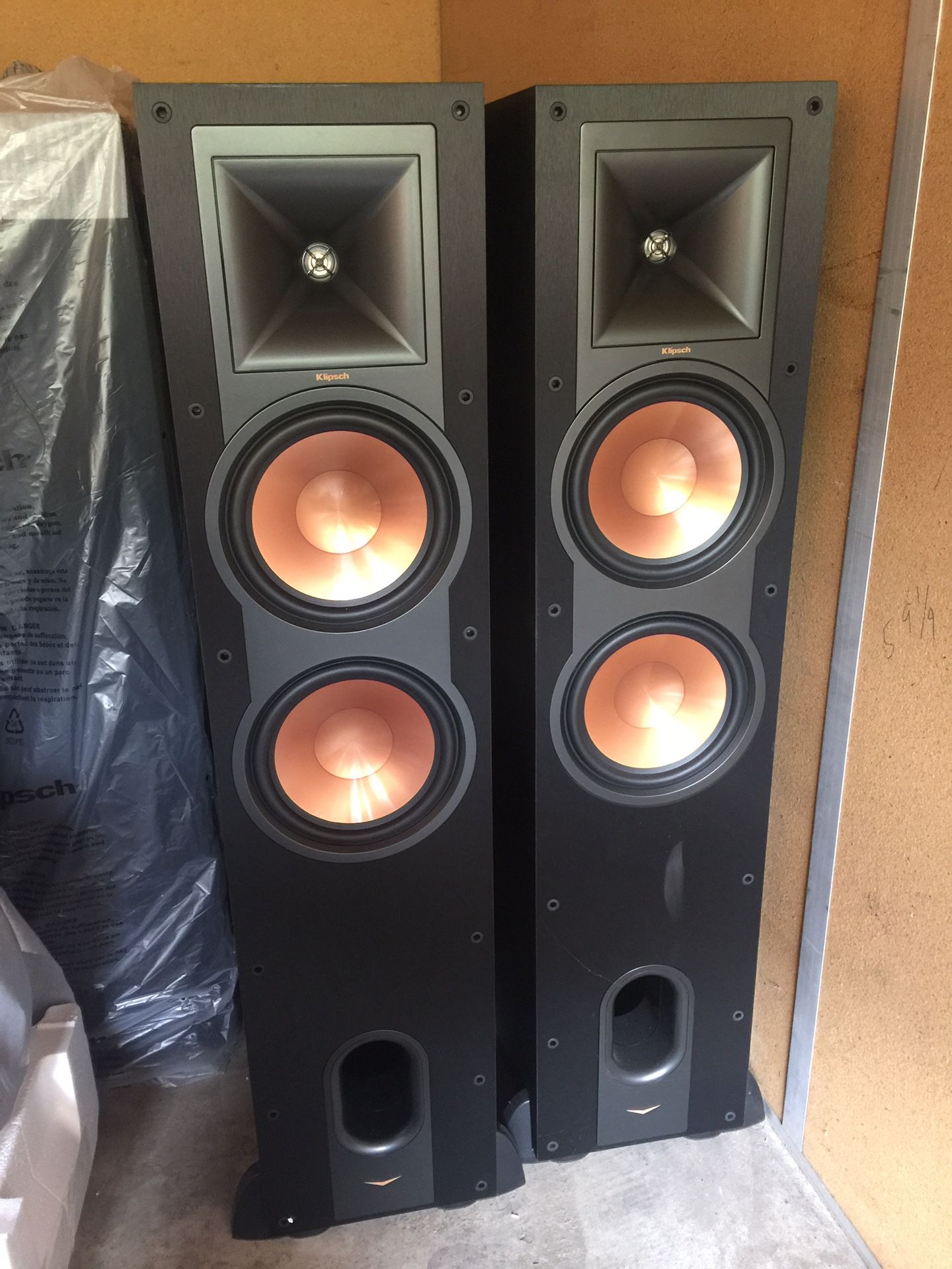 Brand new set of klipsch r-28f