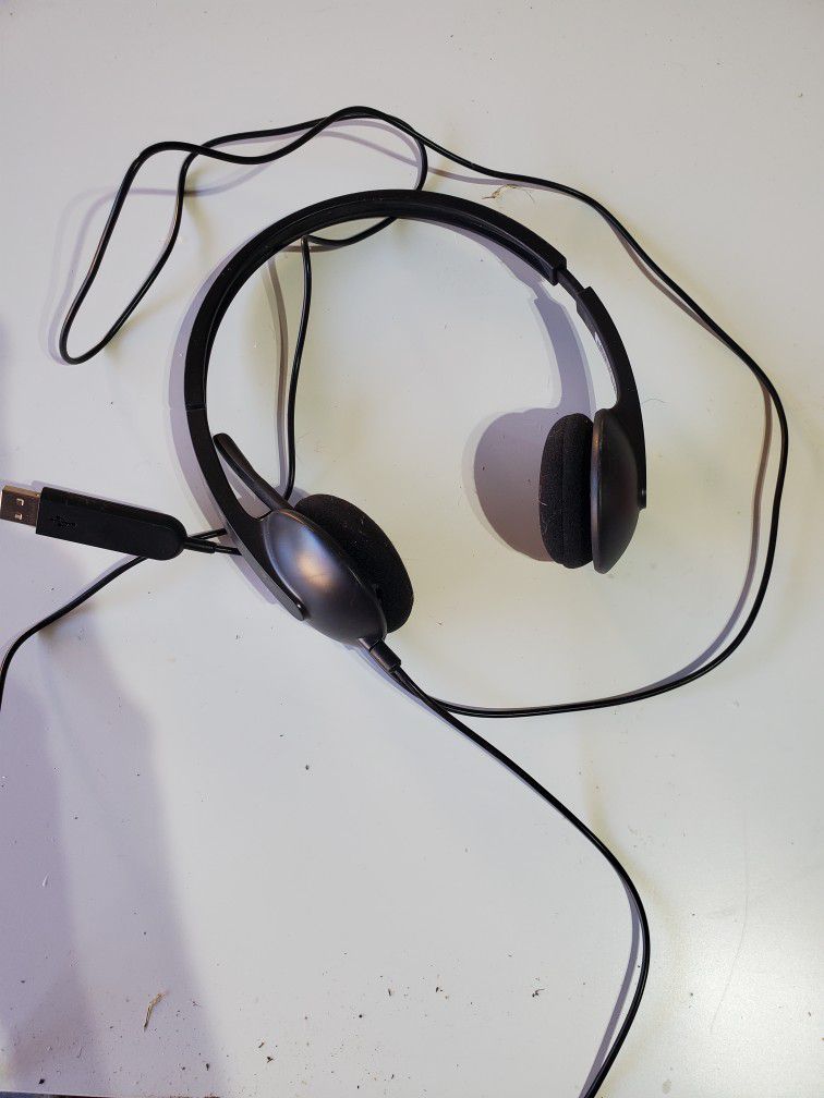 USB Headset With Mic. 