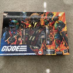 GI Joe Classified  Cobra Viper Officer & Vipers - Brand New Factory Sealed 