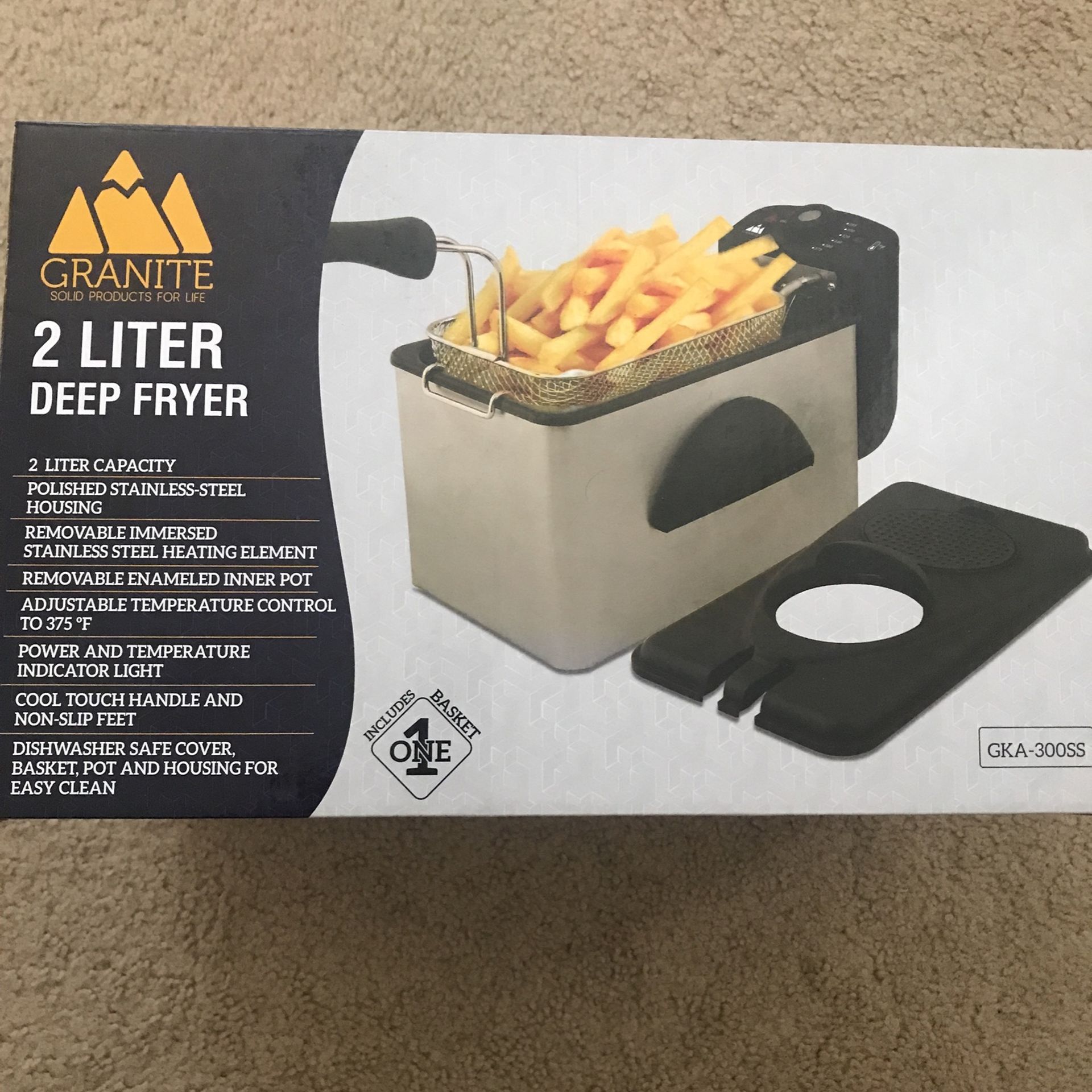 Granite - 2 Liter Deep Fryer