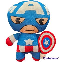 Marvel The Avengers Captain America Plush 11 in Hanging Stuffed Action Figure

