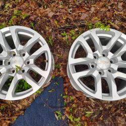 Chevrolet factory 6 Bolt 18" Rims 8.5 Wide (All Four Rims) No Tires