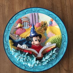 Disney’s Animated Classics 3D Fantasia 1940 Collectable Plate