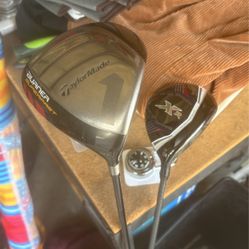 Taylormade Burner And Callaway Xr3 Hybrid