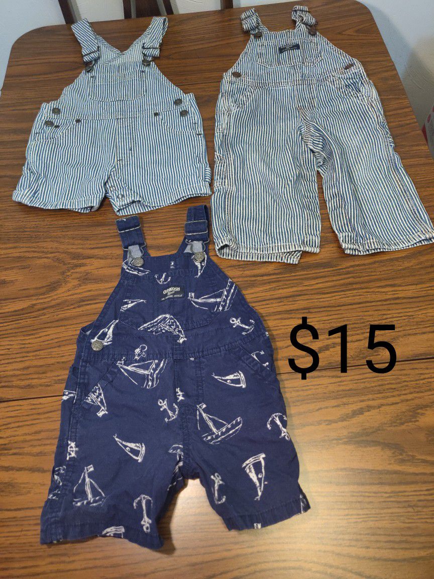 Baby Overalls 6-12mos