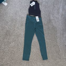 New fabletics women sport bra high waist workout pant