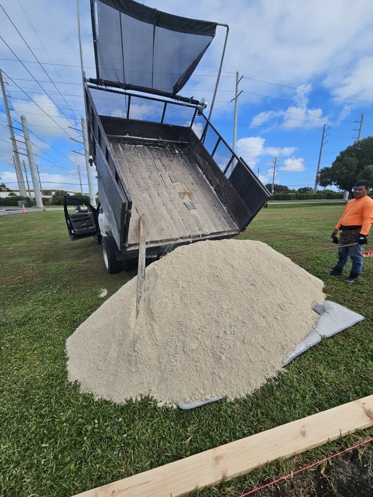 ARENA GRUESA PARA PAVER  O MATERIAL DE RELLENO