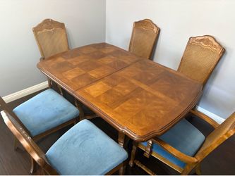 7-Piece Dining Room Set – Table + 6 Chairs with Convertible Game Table Top