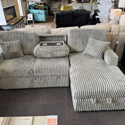 Sofa Chaise With Storage And Pull Out Bed 