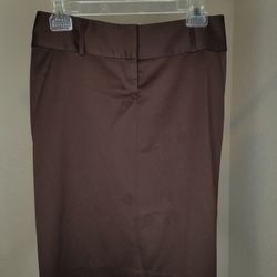 Express Design Studio Women's Size 0 High Waisted Flat Front Lined Pencil Skirt