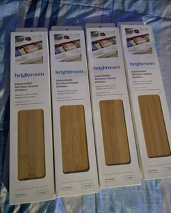 Bamboo Drawer Dividers