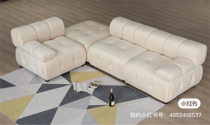 Brand New velvet combination sofa