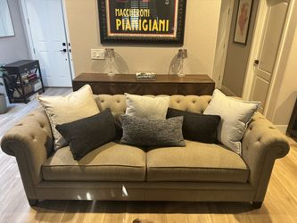 Custom couch & 2 large chairs