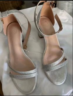 Silver heels